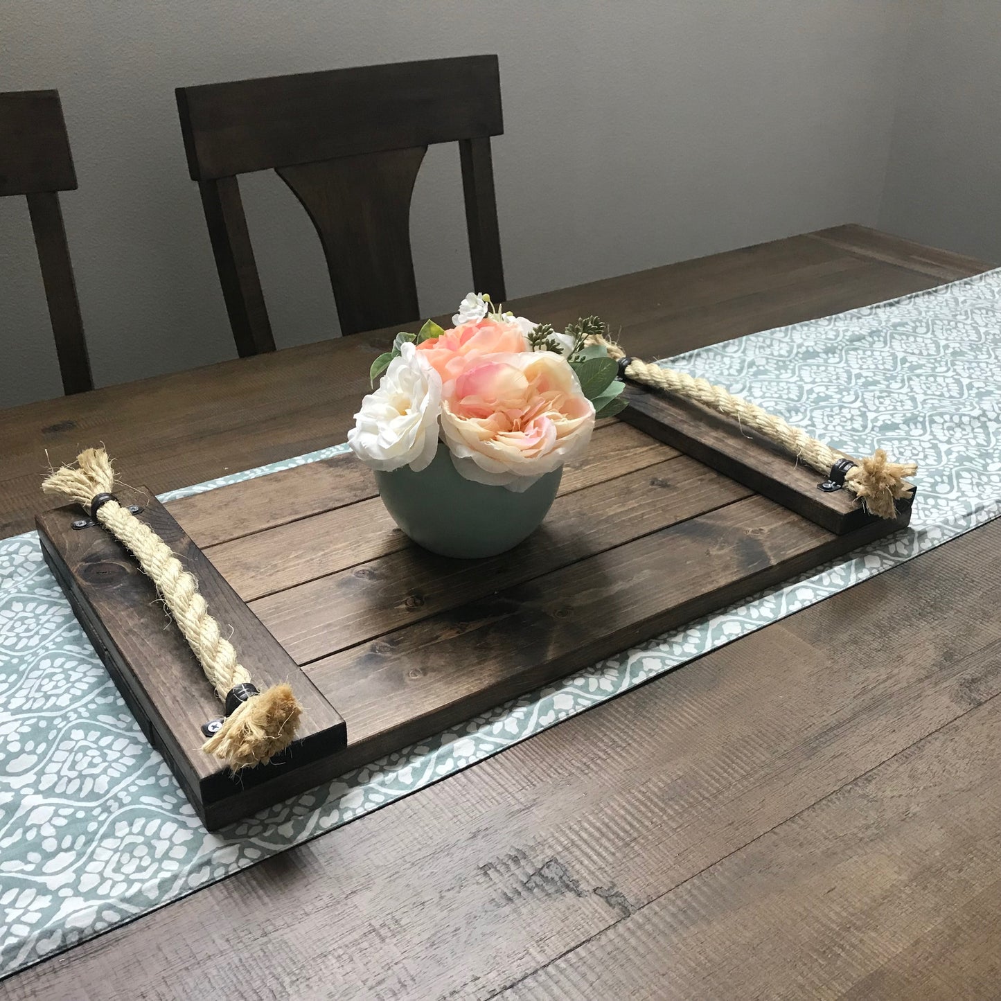 Handcrafted Wood Serving Tray