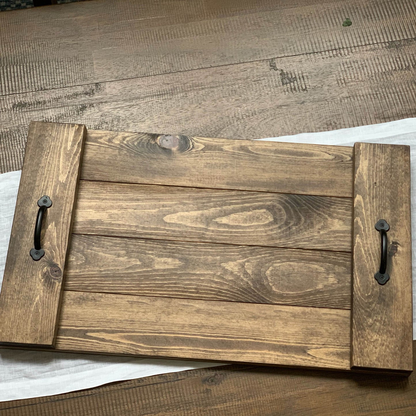 Handcrafted Wood Serving Tray
