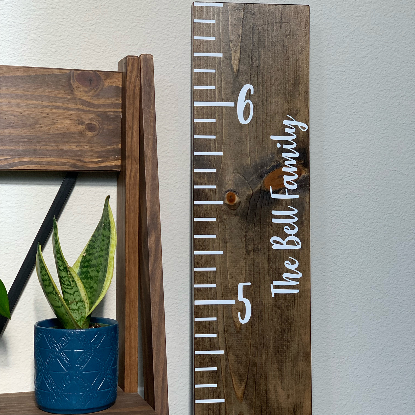 Personalized Wood Growth Chart